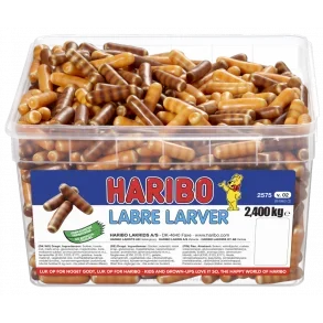 Haribo labre larver 2,4 kg
