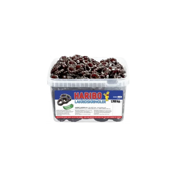 Haribo Lakrids Kringler 1,7 kg