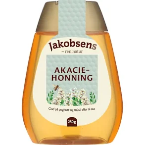 Honning Acacie, Jakobsen, 250 gram