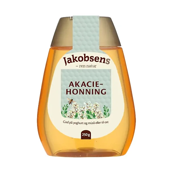 Honning Acacie, Jakobsen, 250 gram