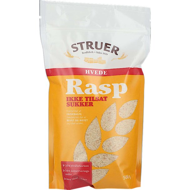 Rasp Struer uden tilsat sukker, 500g