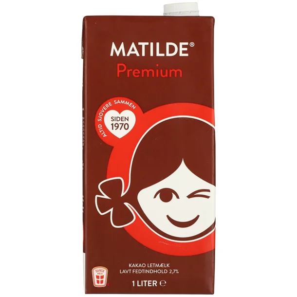 Mathilde Premium kakaom�lk, 50% mere kakao, 1l.