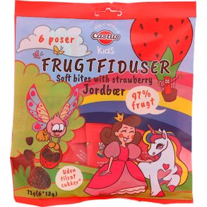 Frugtsnacks m. jordbr. Fra Castus