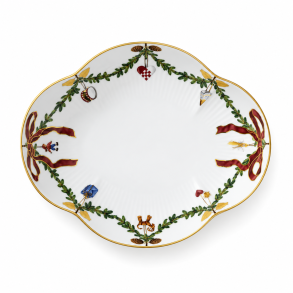 Royal Copenhagen Julestel Fad, 22cm. 