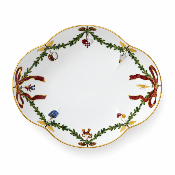 Royal Copenhagen Julestel Fad, 22cm. 