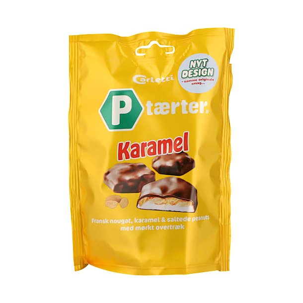 Carletti P-t�rter karamel, 60 gram
