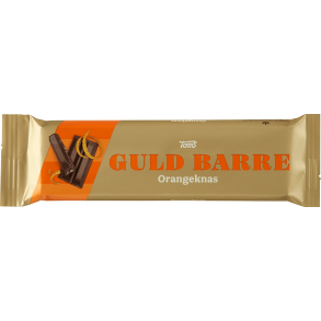 Toms Guldbarre m/orangeknas 45g, 2 stk