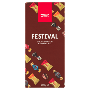 Toms Festival chokolader, 250g