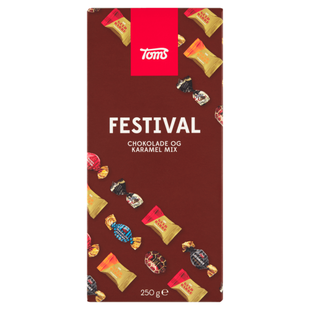 Toms Festival chokolader, 250g