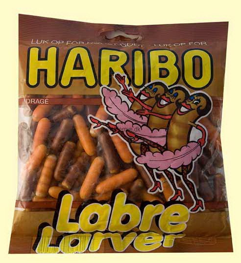 vejspærring Har råd til Forebyggelse Haribo Labre Larver, 140 gram