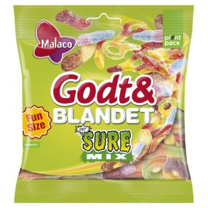 Malaco Det Sure Mix, 115 gram