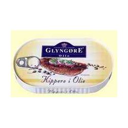 Kippers i olie fra Glyngre(Kippers(fish) in oil, Glyngre)