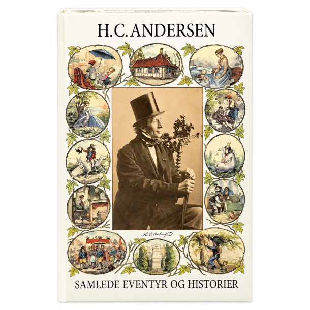 H.C. Andersen Samlede Eventyr og Historier. Bl� indbinding.