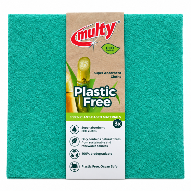 Universalklude uden mikroplast, 3 styks - M�rke kan variere
