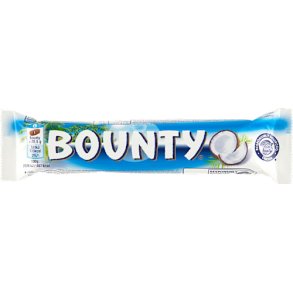 Bounty Bar, 2 x 2 stk. i alt 114 gram