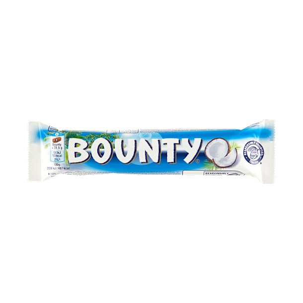 Bounty Bar, 2 x 2 stk. i alt 114 gram