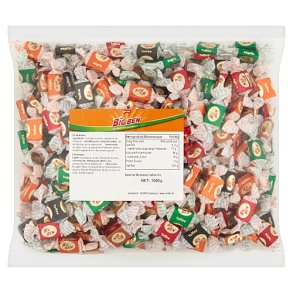 Carletti Big Ben Blandede Karameller, 1500 gram