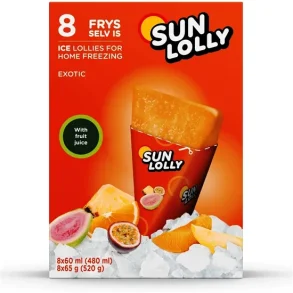 Sun Lolly Frys selv is, Exotic