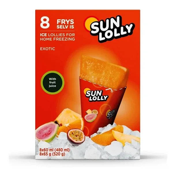 Sun Lolly Frys selv is, Exotic