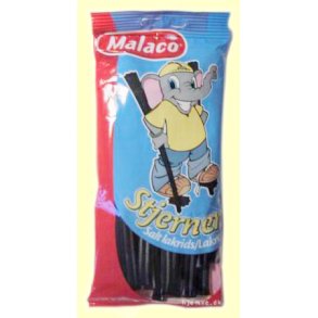 Malaco Saltlakrids Stjerner, 92 gram