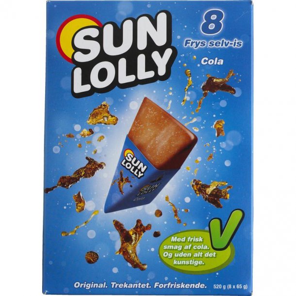 Sun Lolly Frys-selv is, Cola