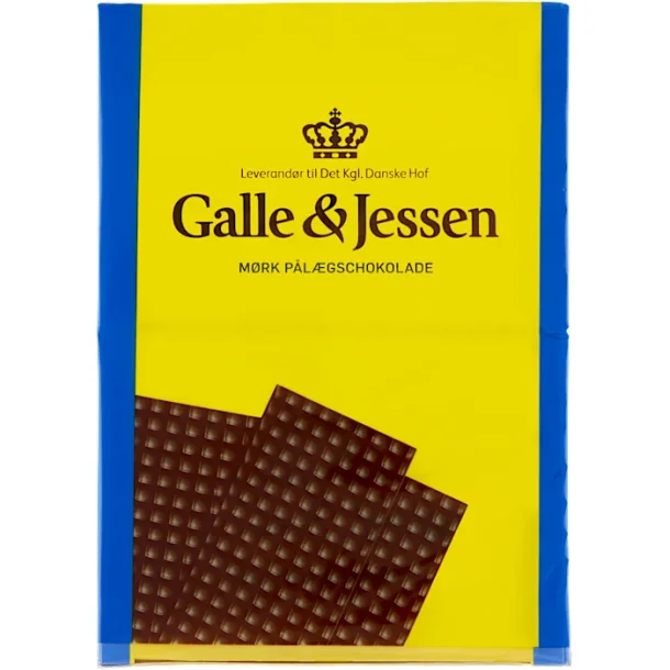 P�l�gschokolade m�rk, Galle &amp; Jessen(breakfast chocolate)