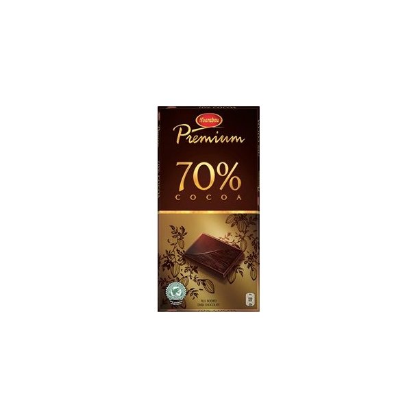 Marabou Chokolade Premium 70% Kakao, 100 gram