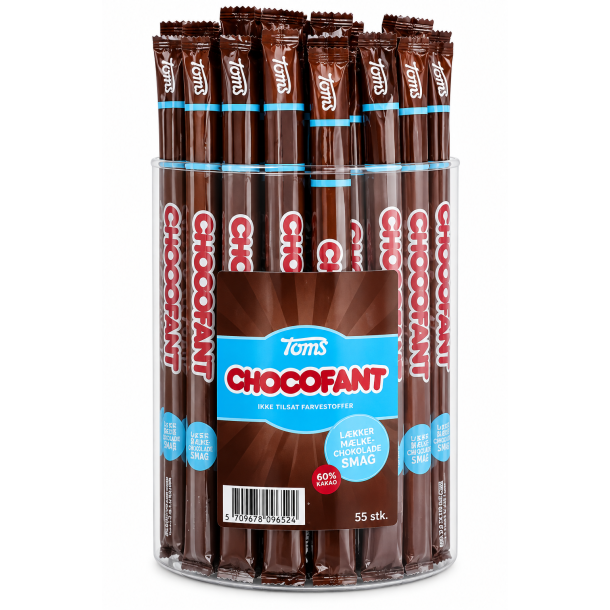 Chocofant indpakket 55 stk.ca. 1,6 kg
