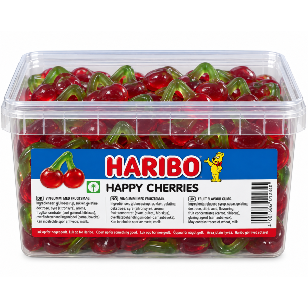Haribo Kirseb�r 4 kg