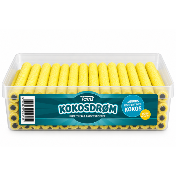Toms Kokos dr�m 40 stk 1,1 kg