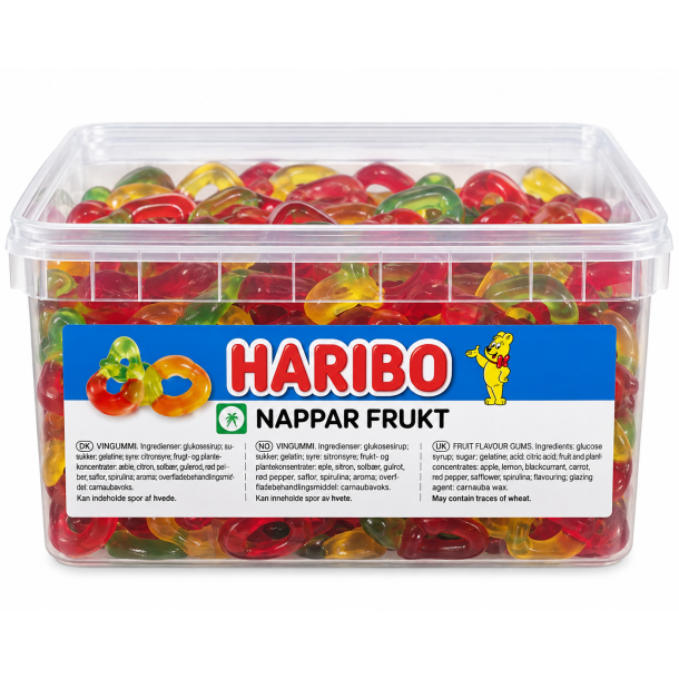 Haribo frugtsutter 3,5 kg