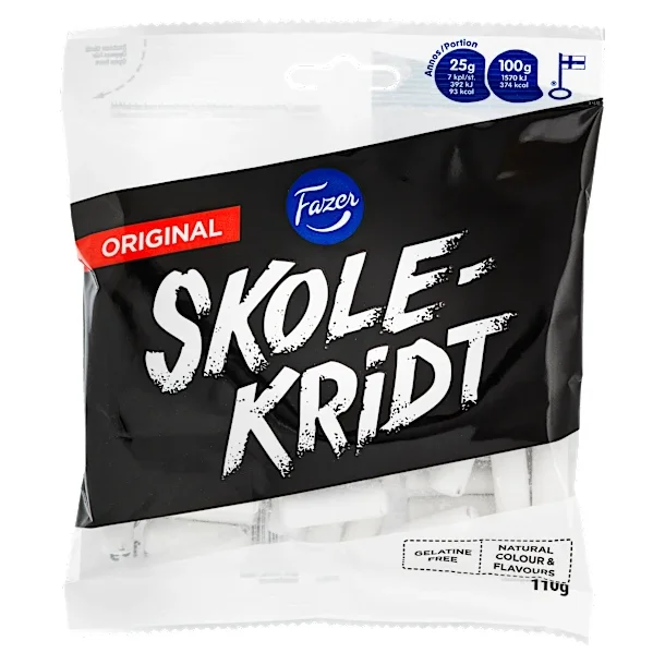 Fazer Skolekridt, 110 gram