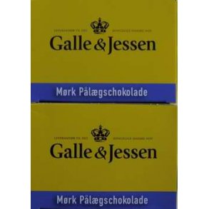 Plgschokolade mrk, Galle & Jessen(breakfast chocolate)