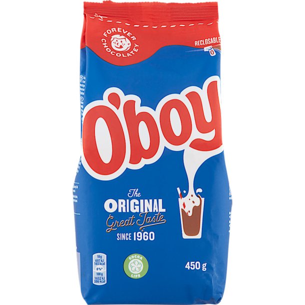 Oboy Original Kakaopulver, 450 gram