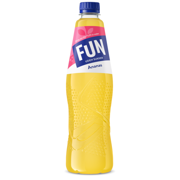 Fun Light Ananas, 0,5l.