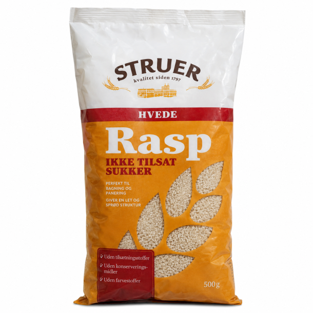 Rasp Struer uden tilsat sukker, 500g