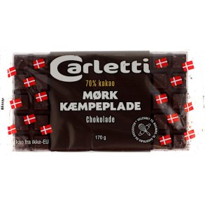 Carletti m�rk k�mpeplade, 170g