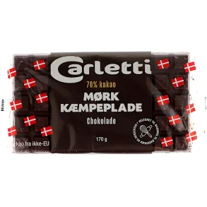 Carletti m�rk k�mpeplade, 170g