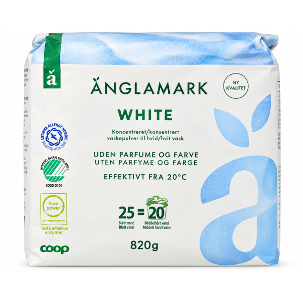 Coop �nglamark Vaskepulver White, 820g