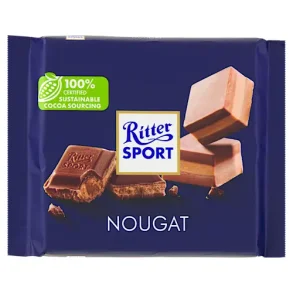 Ritter Sport med nougat ( praline ), 100 gram