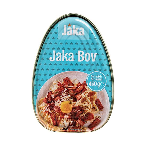 Jaka Bov sammensat af kogt saltet bovk�d, 450 gram