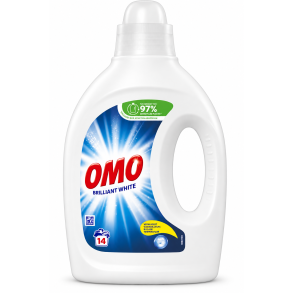 Omo flydende vaskemiddel, hvidt t�j. 700ml