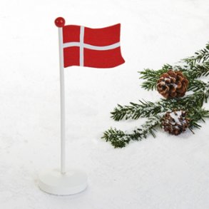 Bordflag i tr. 25cm.