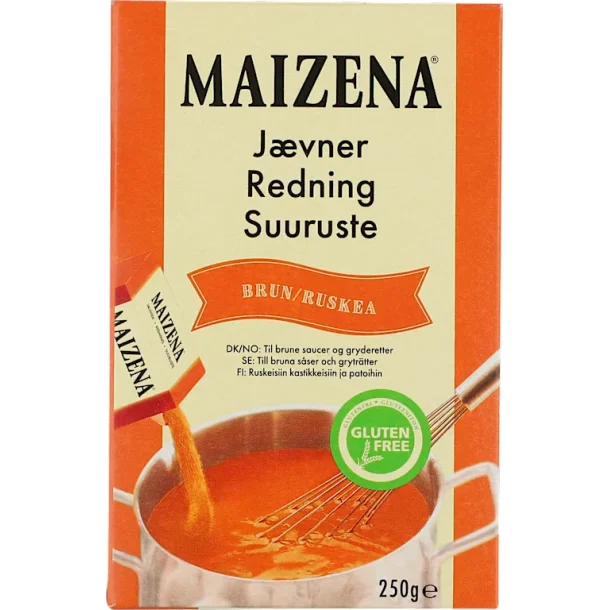 J�vner, brun Maizena 250g