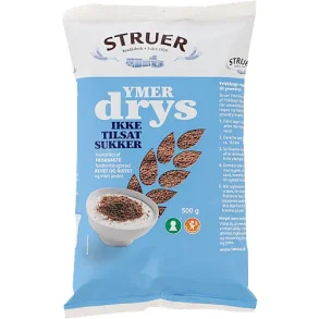 Ymerdrys uden sukker, Struer 500 gram