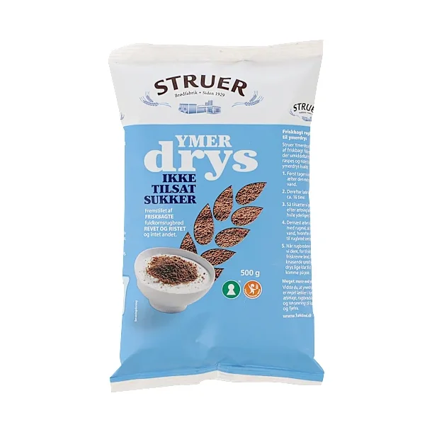 Ymerdrys uden sukker, Struer 500 gram