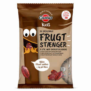 Castus Frugtst�nger (figenst�nger) med kakao, 5 x 20 gram