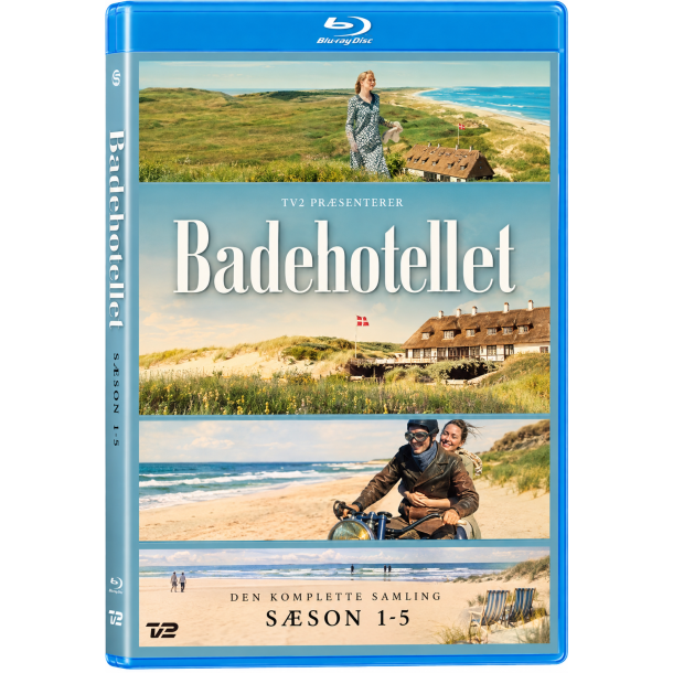 Blu-ray Badehotellet boks med s�son 1-5