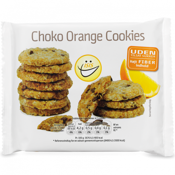 Easis sukkerfri Choko Orange Cookies, 132g
