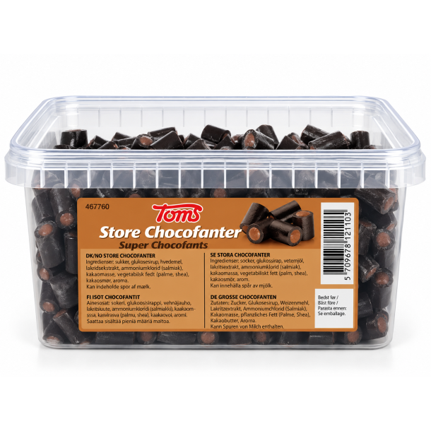 Toms store chocofanter 2 kg